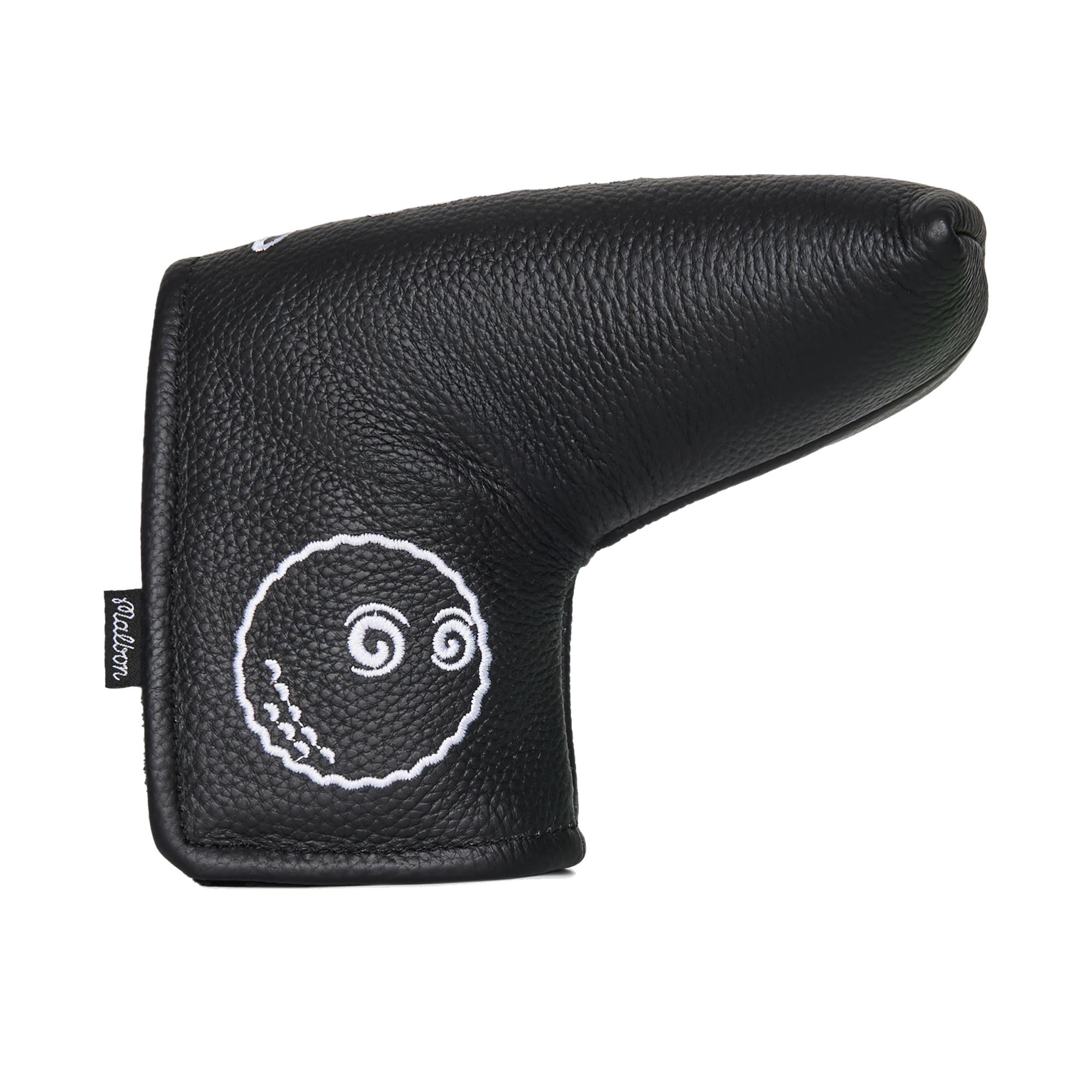 Malbon Golf Icons M Blade Putter Cover Black